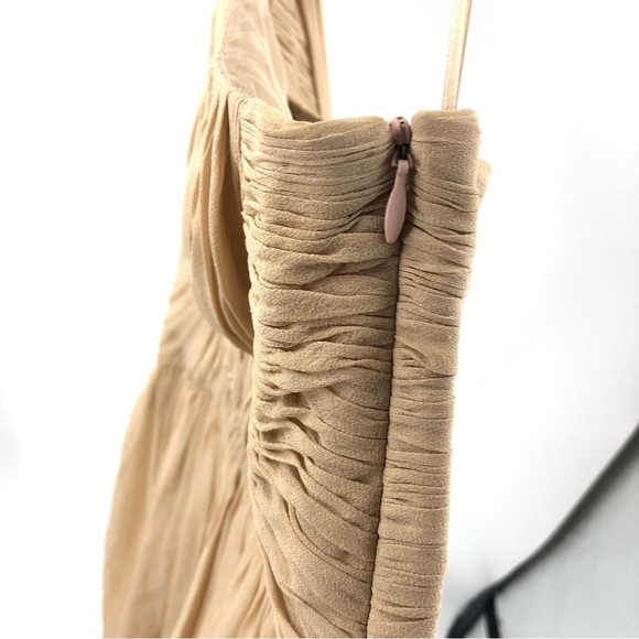 Tibi 100% Silk Dress 4 Chiffon One Shoulder Luxury Formal Wedding Fairy NEW $495 - Picture 6 of 13